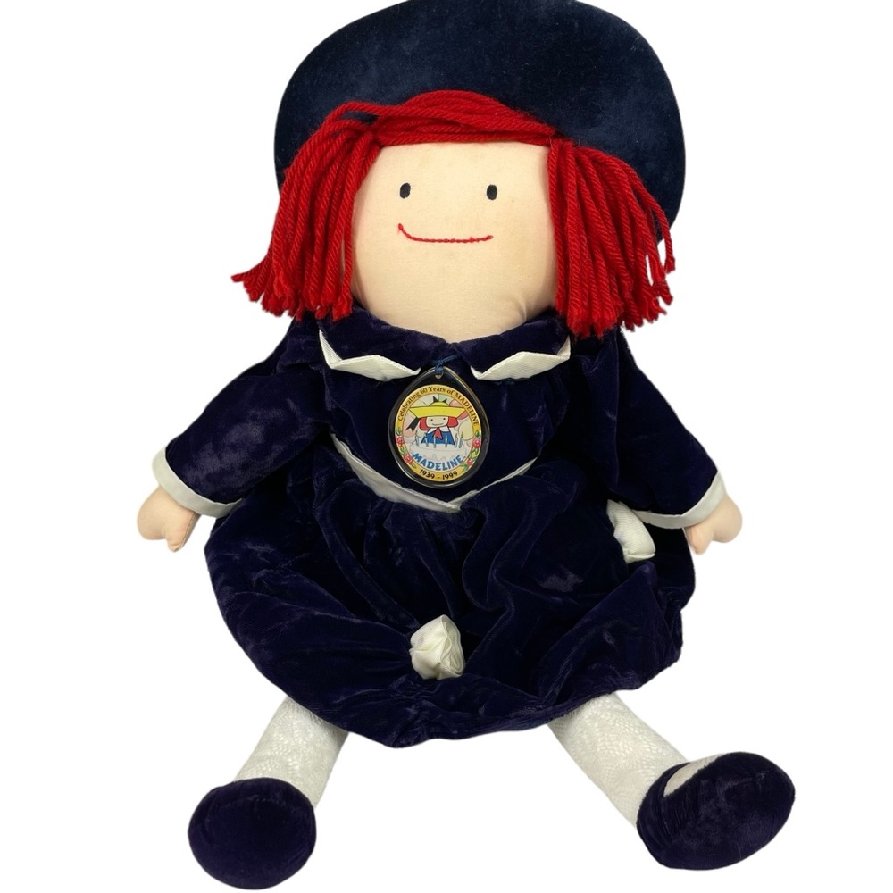 Madeline 60th Anniversary Plush 1939-1999 Eden 18” Collectors Edition Toy Doll